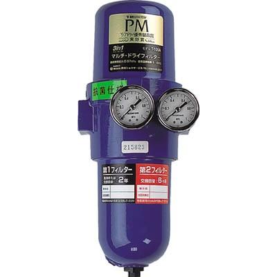 前田シェル 抗菌・除菌3in1マルチ・ドらいフィルターRc1/2インチ T-107A-1000-AB 空圧・油圧機器・エアユニット 代引不可