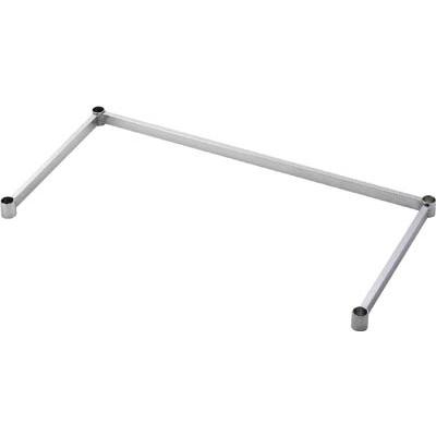 TRUSCO ステンレス製メッシュラック用三方フックバー 1205X305 SFB-43S 物品棚・ステンレス棚