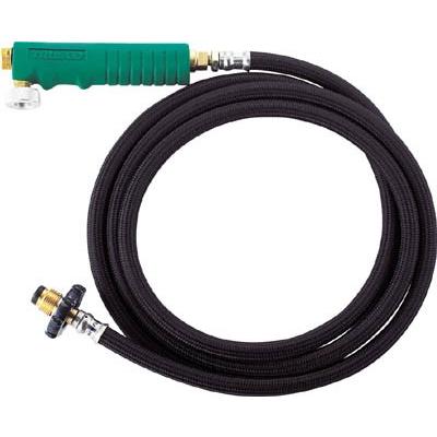 3M TRUSCO プロパンバーナー用ホース バルブ付 TB-H3MB 溶接用品・ガス 