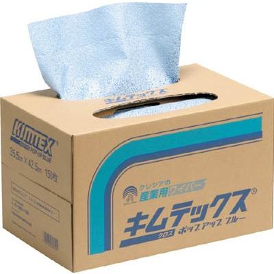 クレシア キムテックス ポップアップブルー 60740 清掃用品・ウエス 代引不可