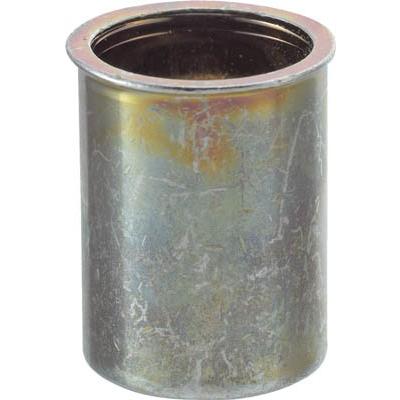 TRUSCO クリンプナット薄頭スチール 板厚1.5 M5X0.8 1000入 TBNF-5M15S-C ファスニングツール・ブラインドナット