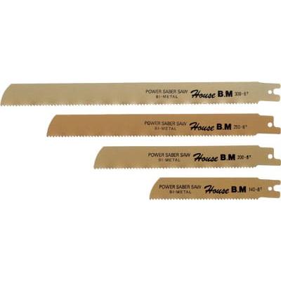 ハウスＢ．Ｍ バイメタルセーバーソーブレード 5枚入り 厚鋸 300×8山 PWB-300 切断用品・セーバーソーブレード
