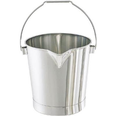 日東 ステンレスバケツ 20Ｌ BA-20 ボトル・容器・ステンレスタンク