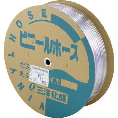 サンヨー 透明ホース18×21 50ｍドラム巻 TM-1821D50T ホース・散水用品・ホース