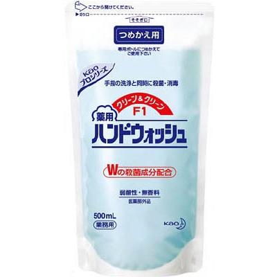 Ｋａｏ クリーン＆クリーンＦ1 つめかえ500ｍｌ 508027 労働衛生用品・ハンドソープ｜rcmdin