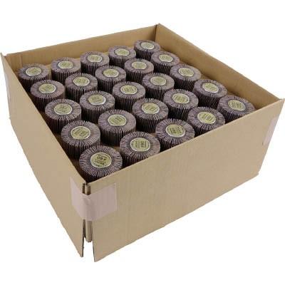 ＴＲＵＳＣＯ フラップホイル外径φ50×厚み25×軸径6 60＃ 50個入 UF5025-60-50P 研削研磨用品・フラップ軸付ホイール