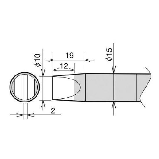グット 替こて先 RX-892AS用 10D RX89HRT10D
