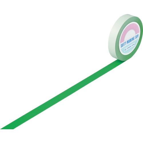 緑十字 ガードテープ ラインテープ 緑 25mm幅×100m 屋内用