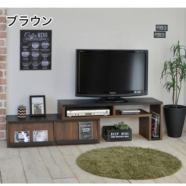 きんぎょ D35 ミラー扉 TV台 日本製 伸縮性 テレビ台 カリーナ