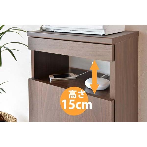 日本製】 電話台 ファックス台 FAX台 ルーター プリンター 収納 収納棚