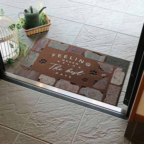 オカトー Maison エントランスマットflower Bed マット 足元 インテリア 玄関 外玄関 内玄関 敷き おしゃれ 代引不可 To リコメン堂インテリア館 通販 Yahoo ショッピング