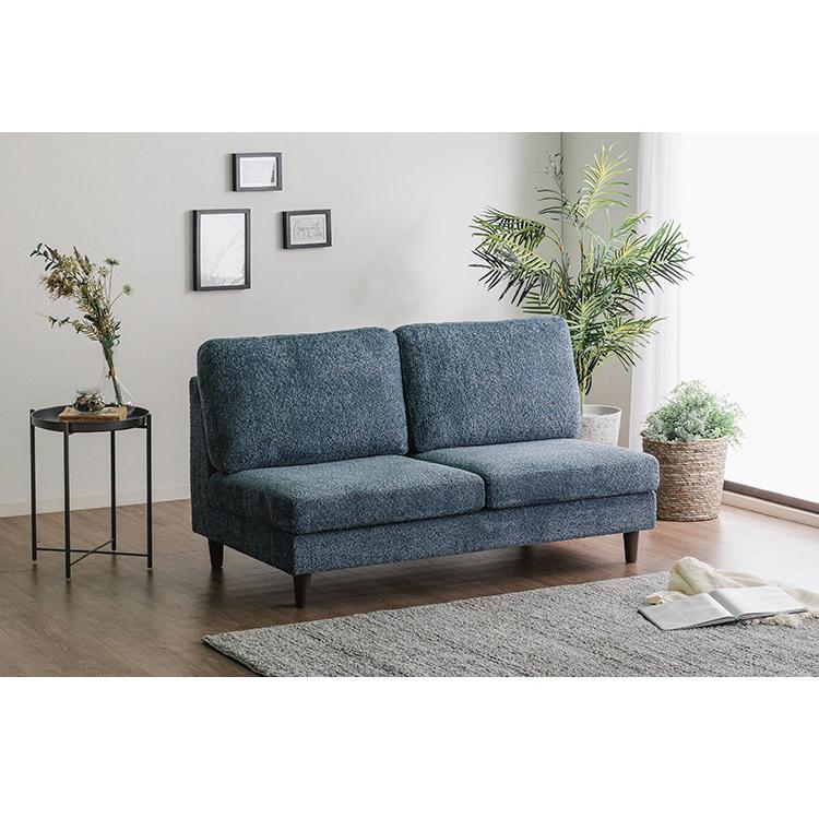 カウチソファ 3人掛けソファ 幅170cm ソファ ブークレ生地 肌触り 高級