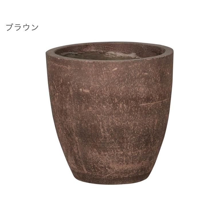 コーテス ラウンド Lサイズ 植木鉢 プランター おしゃれ シンプル 自然 鉢 ガーデン ポット 代引不可 