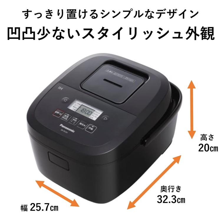 炊飯器 5.5g合 パナソニック Panasonic SR-FE101-K IHジャー炊飯器 5.5