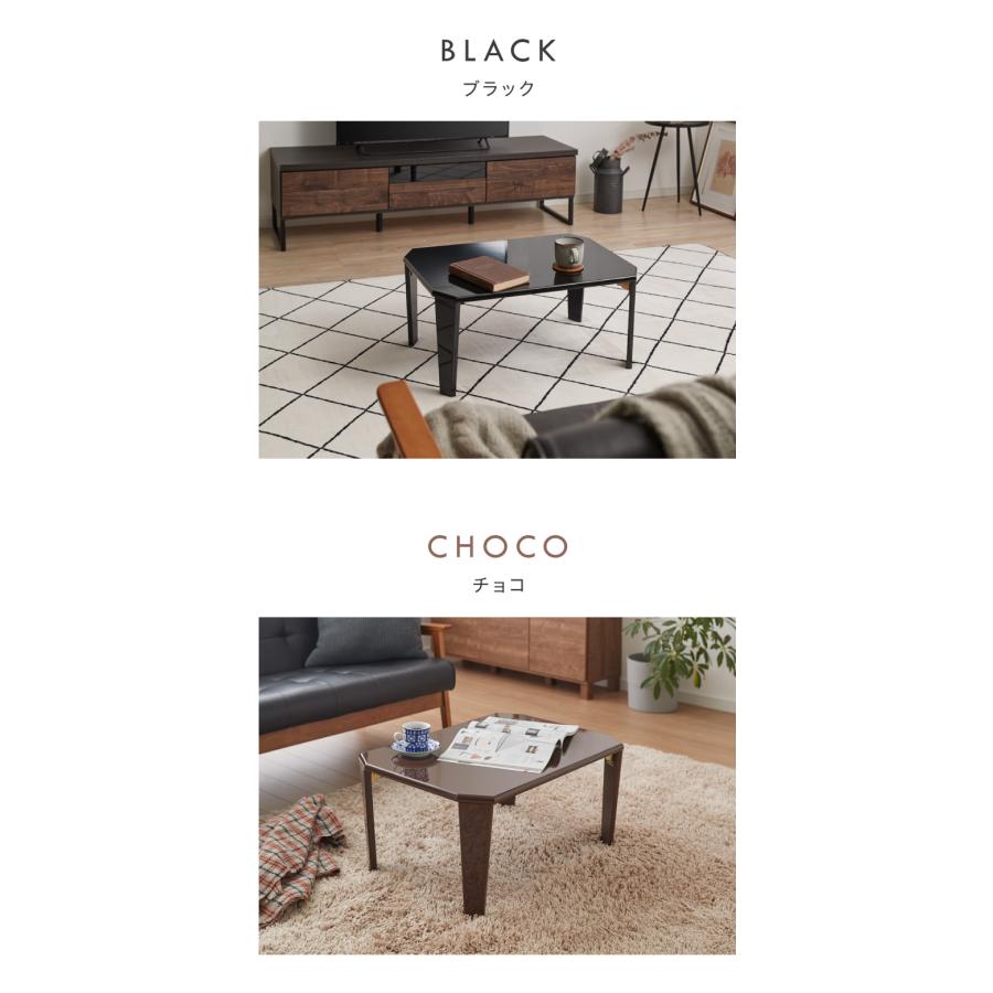 折りたたみ テーブル 鏡面 70×50cm 5色から選べる 北欧