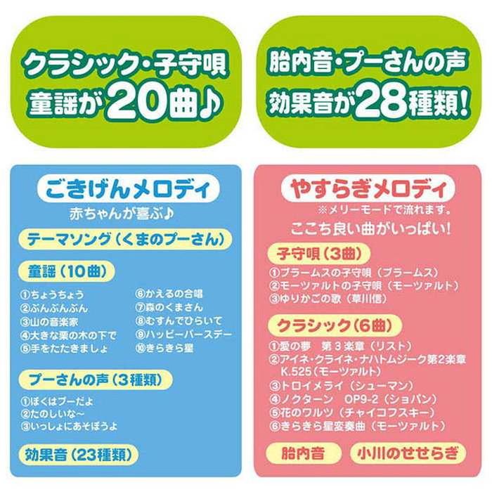 タカラトミー えらべる回転 6WAYジムにへんしんメリー プラス くまのプーさん 代引不可の画像