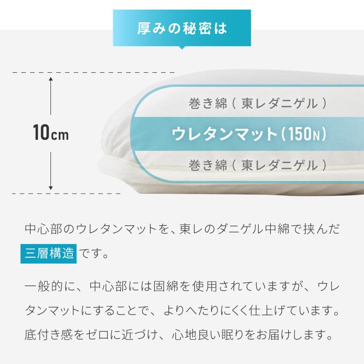 高反発敷布団 日本製 シングル 100×210cm 敷き布団 高反発 150N
