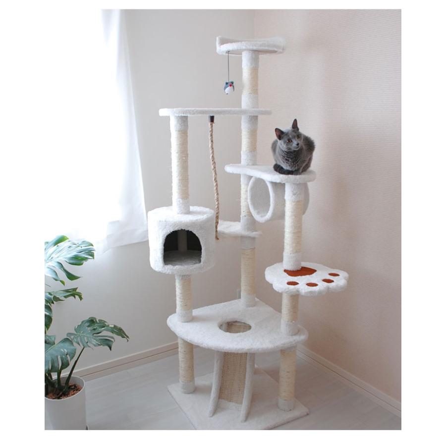 キャットタワー 据え置き型 Qq R おしゃれ 省スペース スリムタイプ 猫用品 キャットツリー 爪とぎ 多頭飼い ボックス付 代引不可 Wm Qqr リコメン堂インテリア館 通販 Yahoo ショッピング