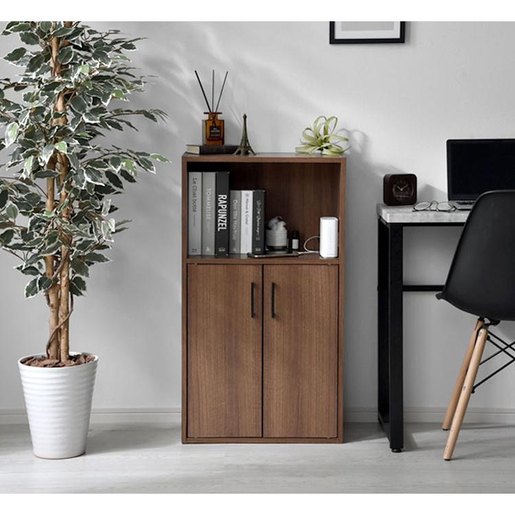 レンジ台 幅50cm コード穴付き スリム 食器棚 一人暮らし 電子レンジ