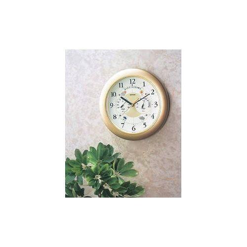 EMPEX エンペックス メロディ気象台 EX BW-5208 シャンパンゴールド