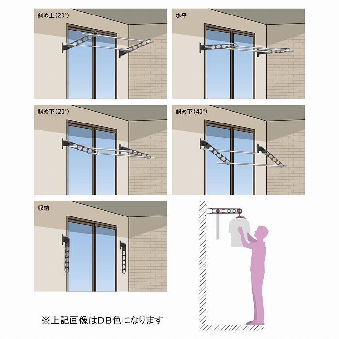 川口技研 ホスクリーン RK-55-DB ダークブロンズ 2本セット 0004-00622