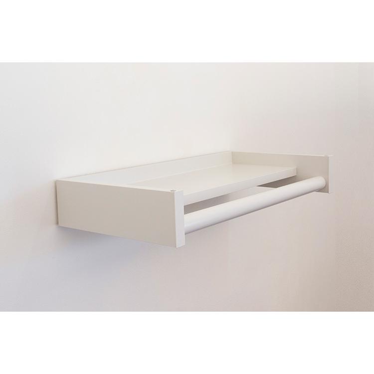 森田アルミ工業 室内用 多目的シェルフ Wally W540 ミルクホワイト 0744-00024の画像