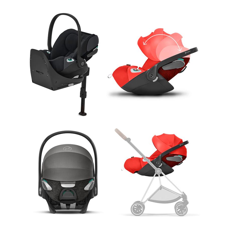 CYBEX サイベックス クラウド Z2 アイサイズ チャイルドシート 正規品 3年保証 Cloud Z2 i-Size 新生児~18ヶ月まで ベビーシート カーシート 代引不可_13