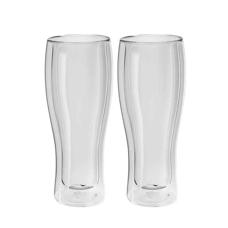 ツヴィリング ダブルウォール グラス ビア 410ml ペアセット ギフト