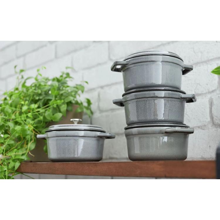 公式販売店 STAUB ピコ・ココット ラウンド 16cm 生涯保証 選べる3色