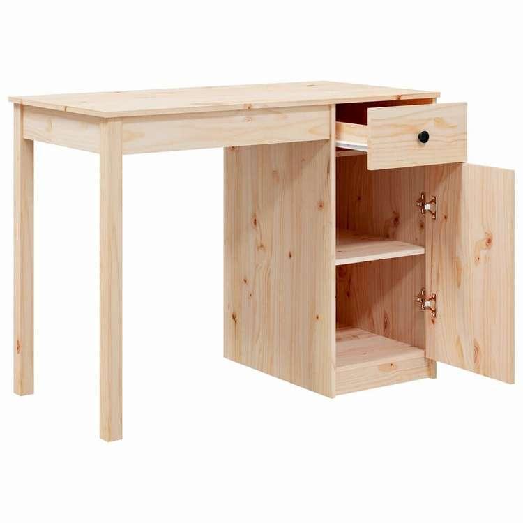 vidaXL デスク 100x50x75 cm 無垢材 パイン材 家具 オフィス家具 デスク 代引不可_6