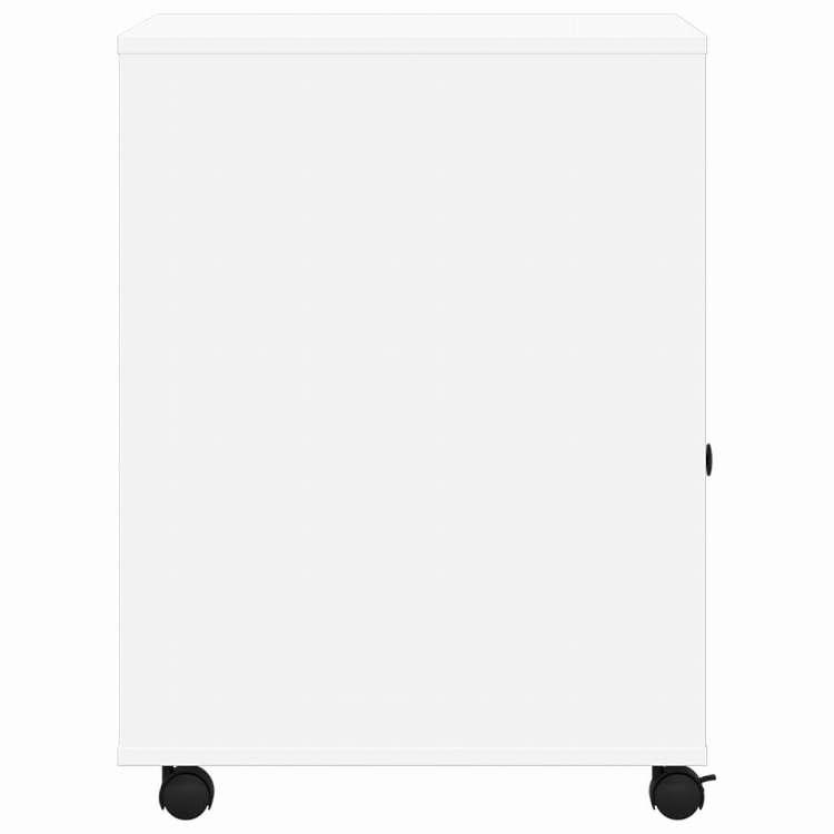 vidaXL プリンタースタンド キャスター付き ホワイト 60x50x67cm 電子機器 印刷・コピー・スキャン・ファックス Printer， Photocopier Fax Machine 代引不可_5