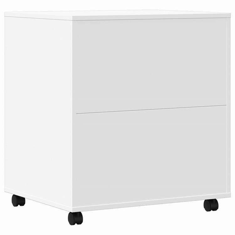 vidaXL プリンタースタンド キャスター付き ホワイト 60x50x67cm 電子機器 印刷・コピー・スキャン・ファックス Printer， Photocopier Fax Machine 代引不可_6
