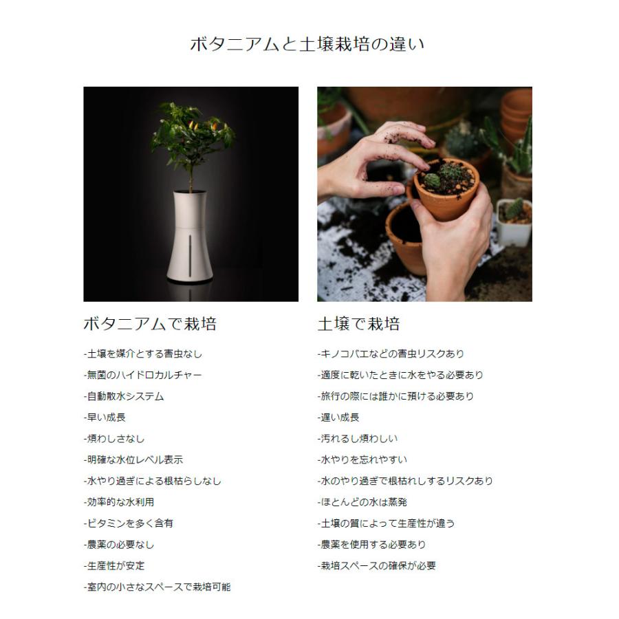 スマート水耕栽培キット ボタニアム 野菜 華 花 植物 飼育 部屋 家 料理 育てる 栽培 花瓶 植木 植木鉢 おしゃれ スマート Zr Botaniumu リコメン堂インテリア館 通販 Yahoo ショッピング