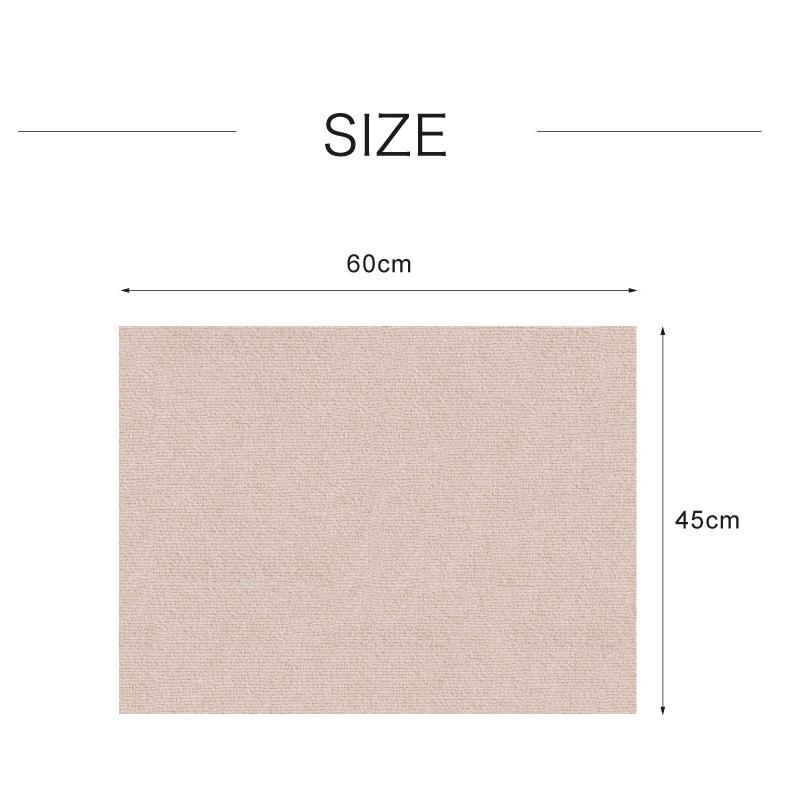 サンコー おくだけ吸着 タイルマット 45×60cm 12枚入 日本製 はっ水 撥