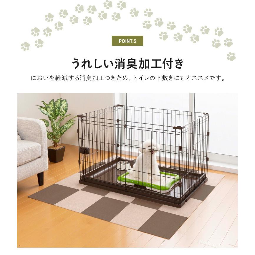 サンコー おくだけ吸着 ペットマット 日本製 30枚入り はっ水 滑り止め