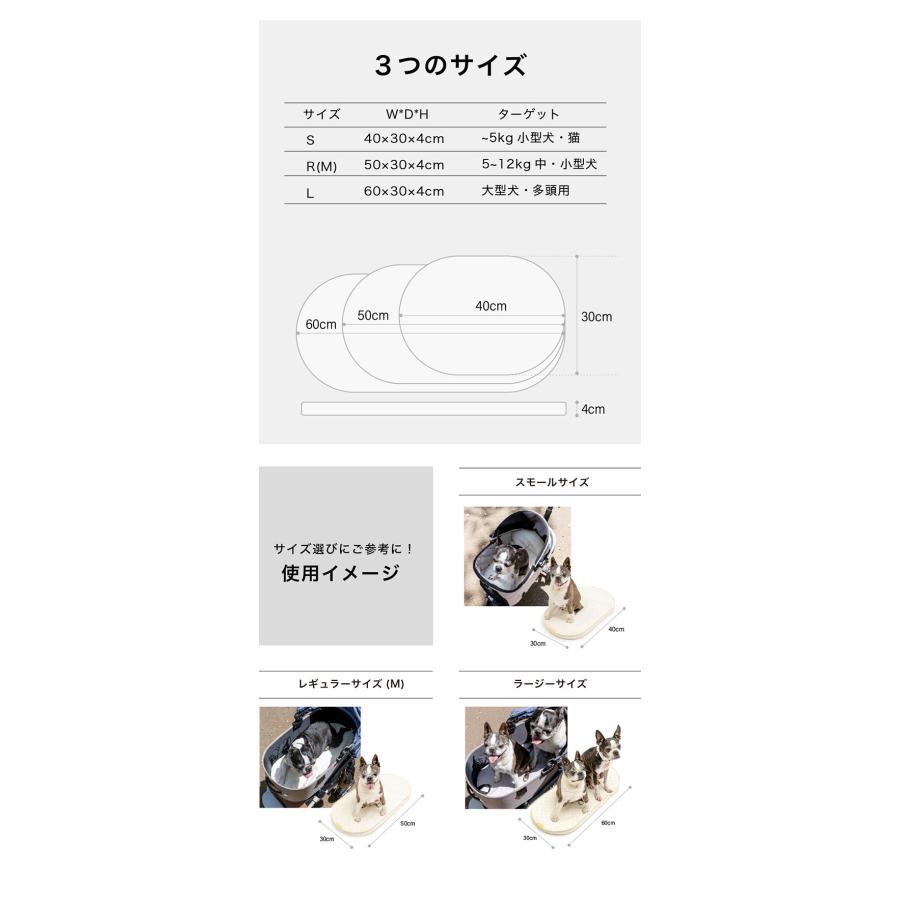 AIRMON Pet ファン付 クールマット レギュラー ペット用 カート用 扇風機 送風 接触冷感 暑さ対策 マット クッション パッド ペットマット_13