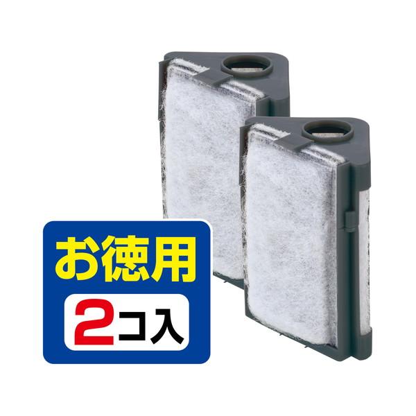 rcc0482 zeraliquid 交換用フィルター 2個入×２ ジェックス GEX カメ元気フィルター交換ろ過材 2コ入 : リコメン堂