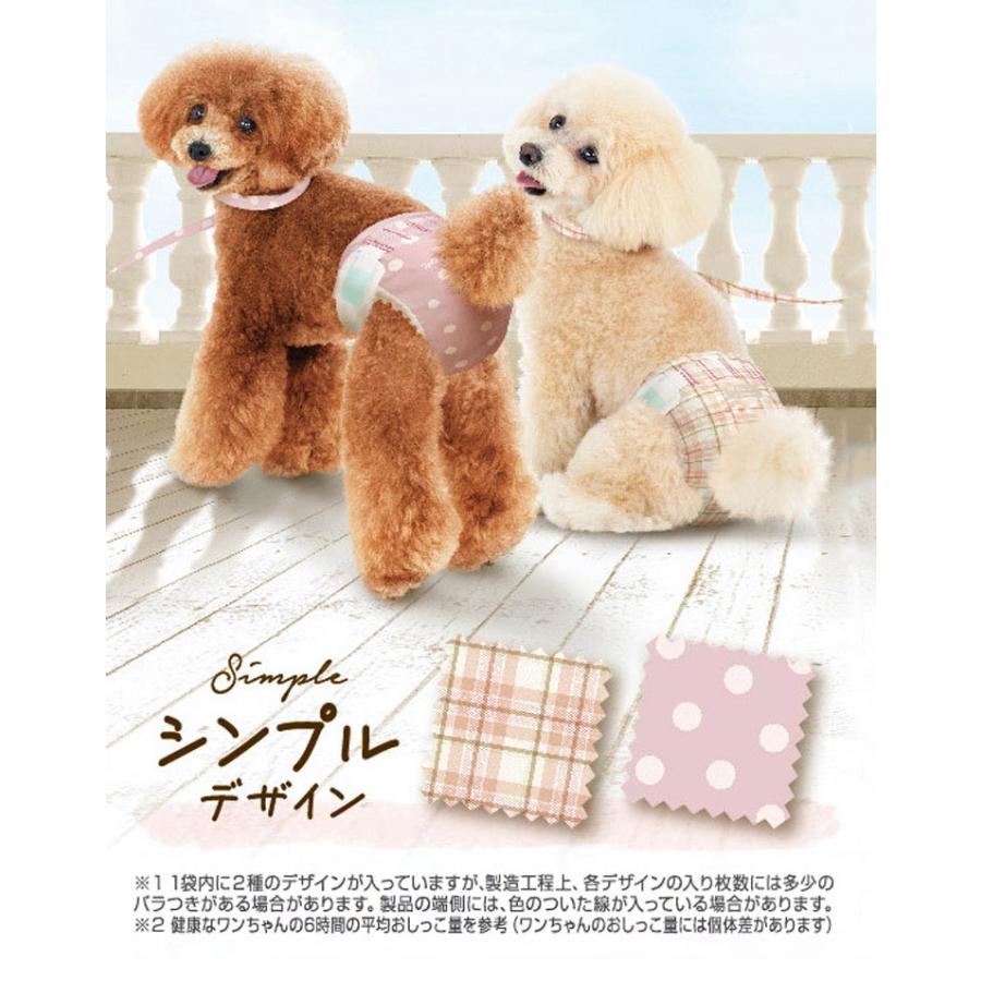 8個セット マナーウェア 女の子用 SS モーヴピンクドット・ピンクチェック 38枚 超小型犬用 小型犬用 犬用おむつ マナーおむつ ペット用 まとめ売り セット売り_1