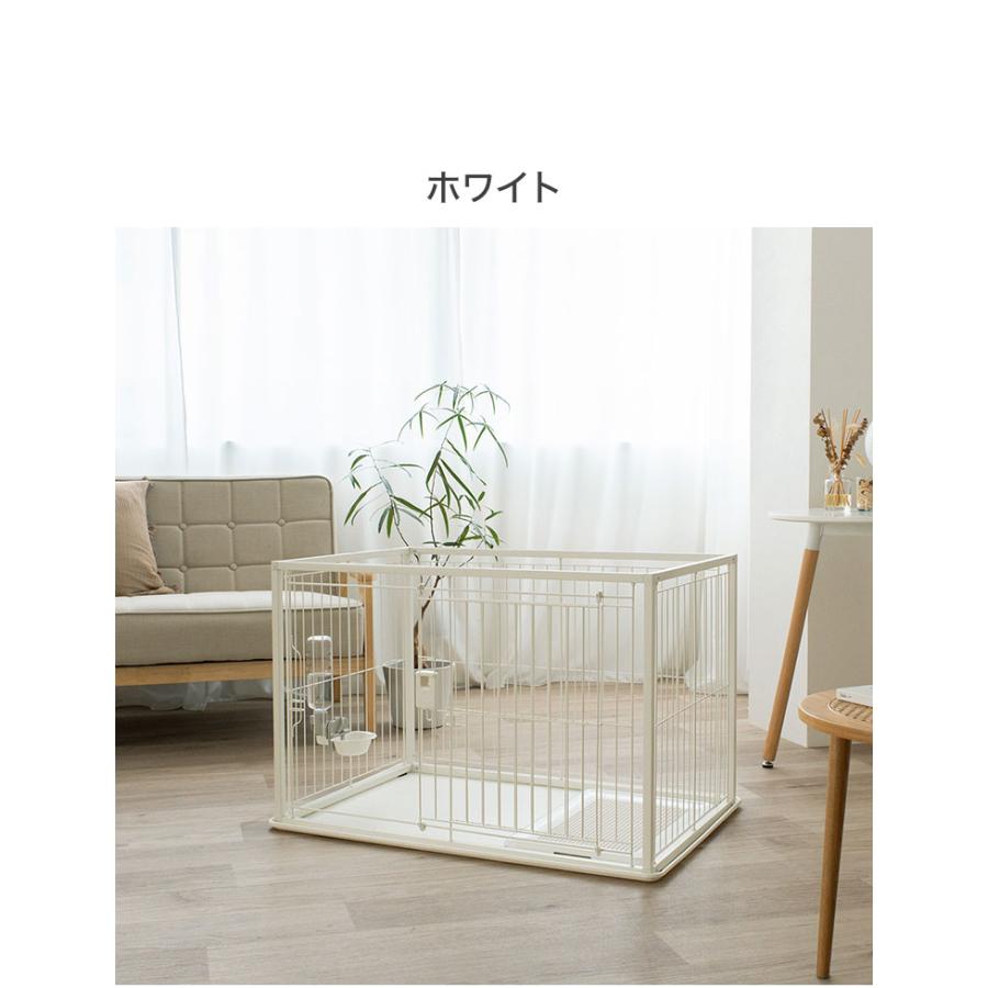 リッチェル 犬用 サークル ケージ 90×60cm 高さ60cm シンプル