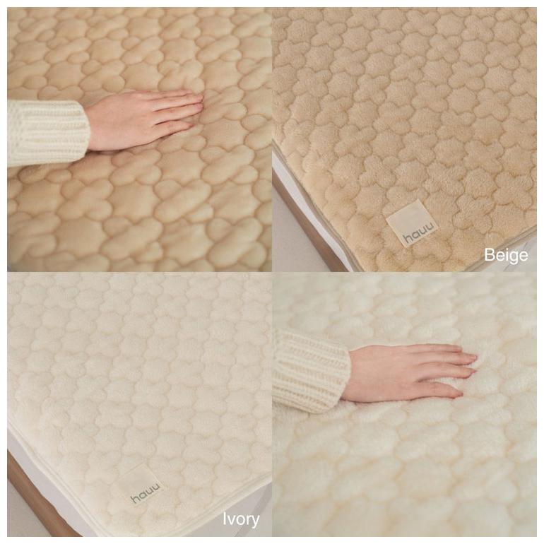 nishikawa 西川 hauu もちもち敷きパッド 100×200cm シングル 敷パッド
