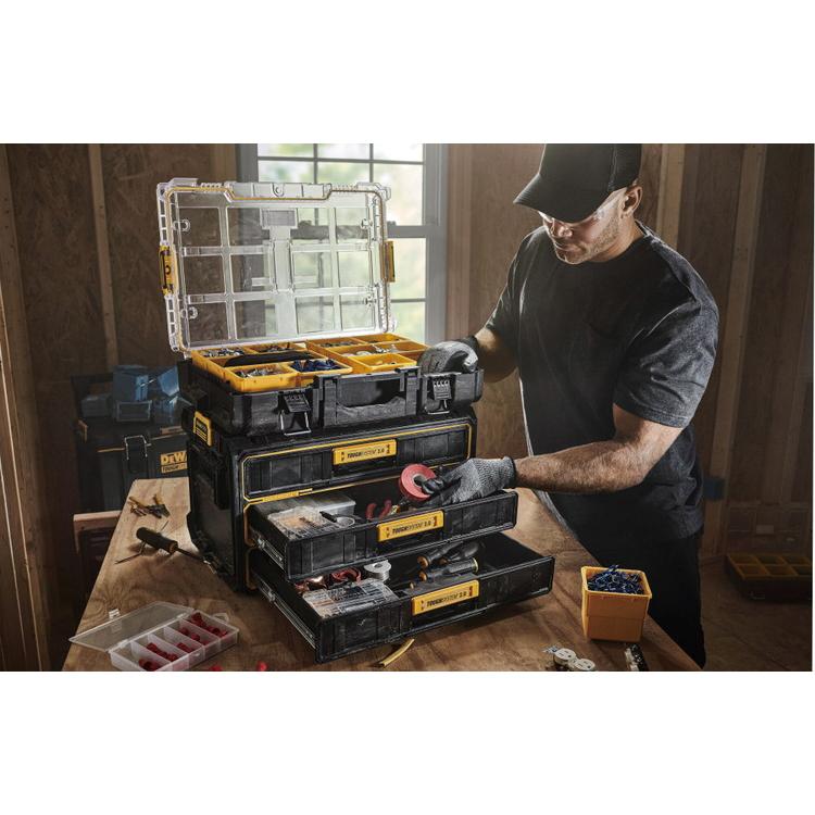 DEWALT デウォルト TOUGH SYSTEMタフシステム2.0 3段引出しチェスト