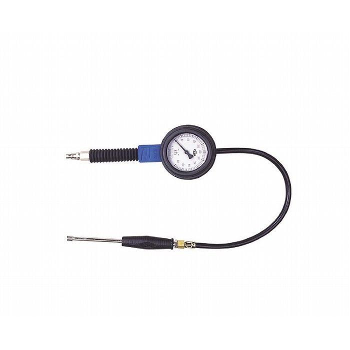 KTC 京都機械工具 AGT231 タイヤエアゲージ 0-500KPA ストレートコネクター 代引不可