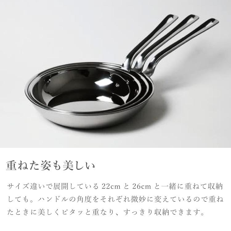 nodoara新品★燕三条　アルミクラッド三層フライパン 24cm