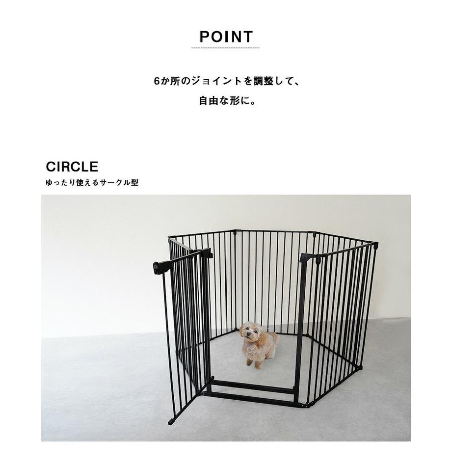 ペットゲージ ハイタイプ 6枚セット ノルディ 小型・中型・大型犬用 犬 ケージ 犬 ケージ 折り畳み 柵 サークル ペットサークル フェンス 代引不可 犬 ケージ