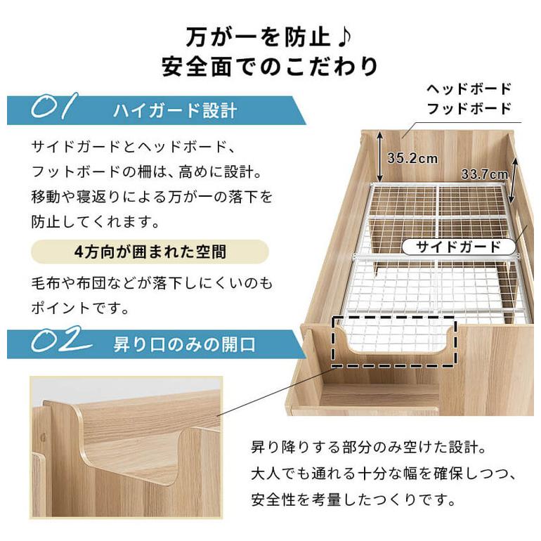 FLEXA ミドルハイベッド　ラダー階段ディスプレイボード　カーテン付き　子供用ベット　子供ベット　子供の遊び場　定価183850円　男の子 楽天市場】【ポイント3倍☆5日20:00〜23:59】好きなカーテンが取り付け
