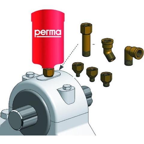 perma パーマNOVA 温度センサー付キ自動給油器 SF01標準グリス125CC付 PNSF01125NO101476 代引不可