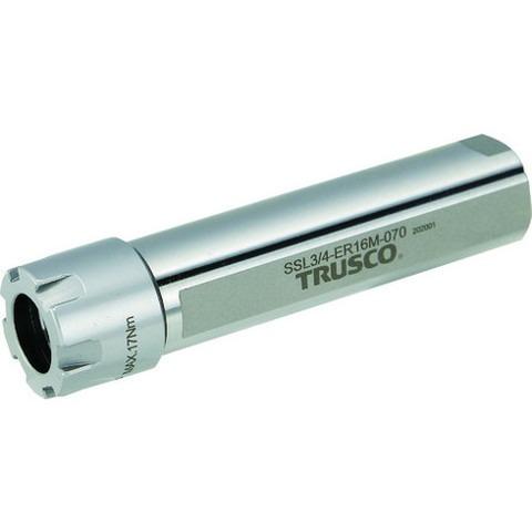 在庫有り即納 TRUSCO トラスコ NC旋盤用ストレートシャンクコレットホルダ フラット付キERMコレットホルダSSL型 メトリック シャンク径25 全長94 ER20用 代引不可