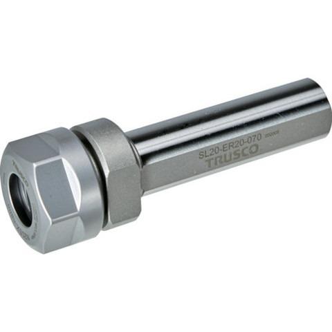 TRUSCO トラスコ NC旋盤用ストレートシャンクコレットホルダ ERコレットホルダSL型 メトリック シャンク径20 全長103 ER16用 SL20ER16070 代引不可