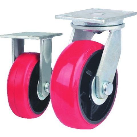 TRUSCO トラスコ 重高荷重用キャスター 自在 150MM 耐湿ウレタン車輪650KGF HRHM150650PCITG 代引不可