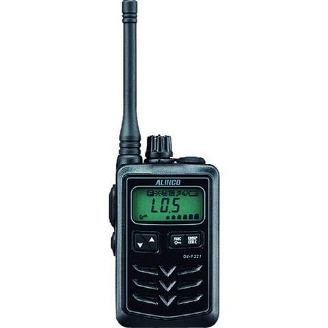 アルインコ 特定小電力トランシーバー ブラック ミドルアンテナ DJP321BM 代引不可
